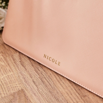 Personalised Pink Bridesmaid Pouch