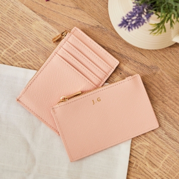 Personalised Pink Essential Card Holder by Made Yours