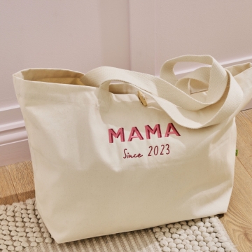 Personalised Mama Large Shopper Tote Bag