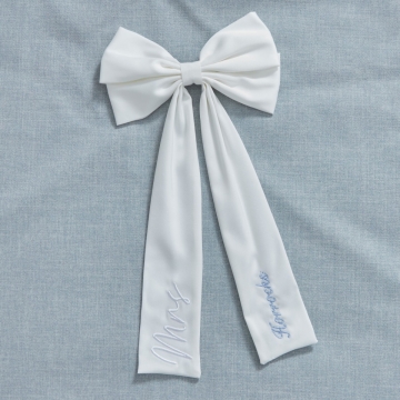 Personalised Ginger Ray Satin Bow 