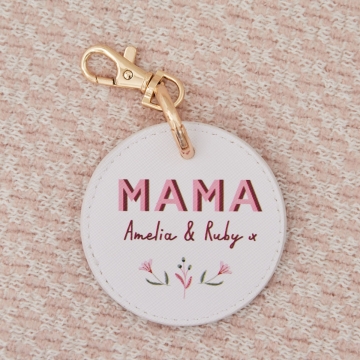 Personalised Mama Keyring 