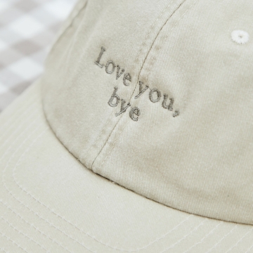 Personalised Adult Baseball Cap in Natural