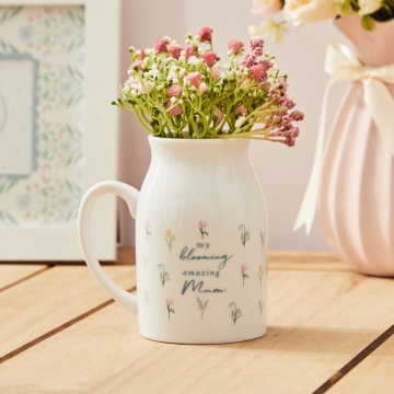 Personalised Blooming Amazing Mum Jug 