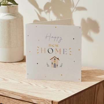Personalised Happy New Home Greeting Card 