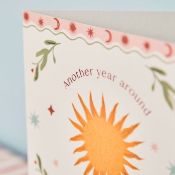 Personalised Zodiac Sign Birthday Card 