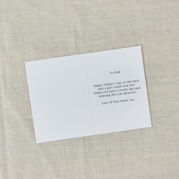 Personalised The Dad Times Father's Day Photo Card