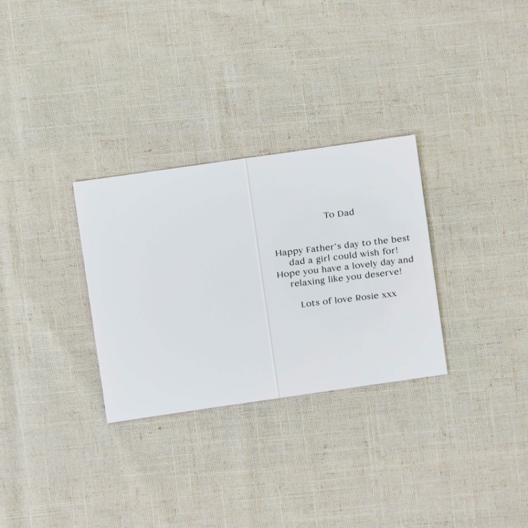 Personalised The Dad Times Father's Day Photo Card