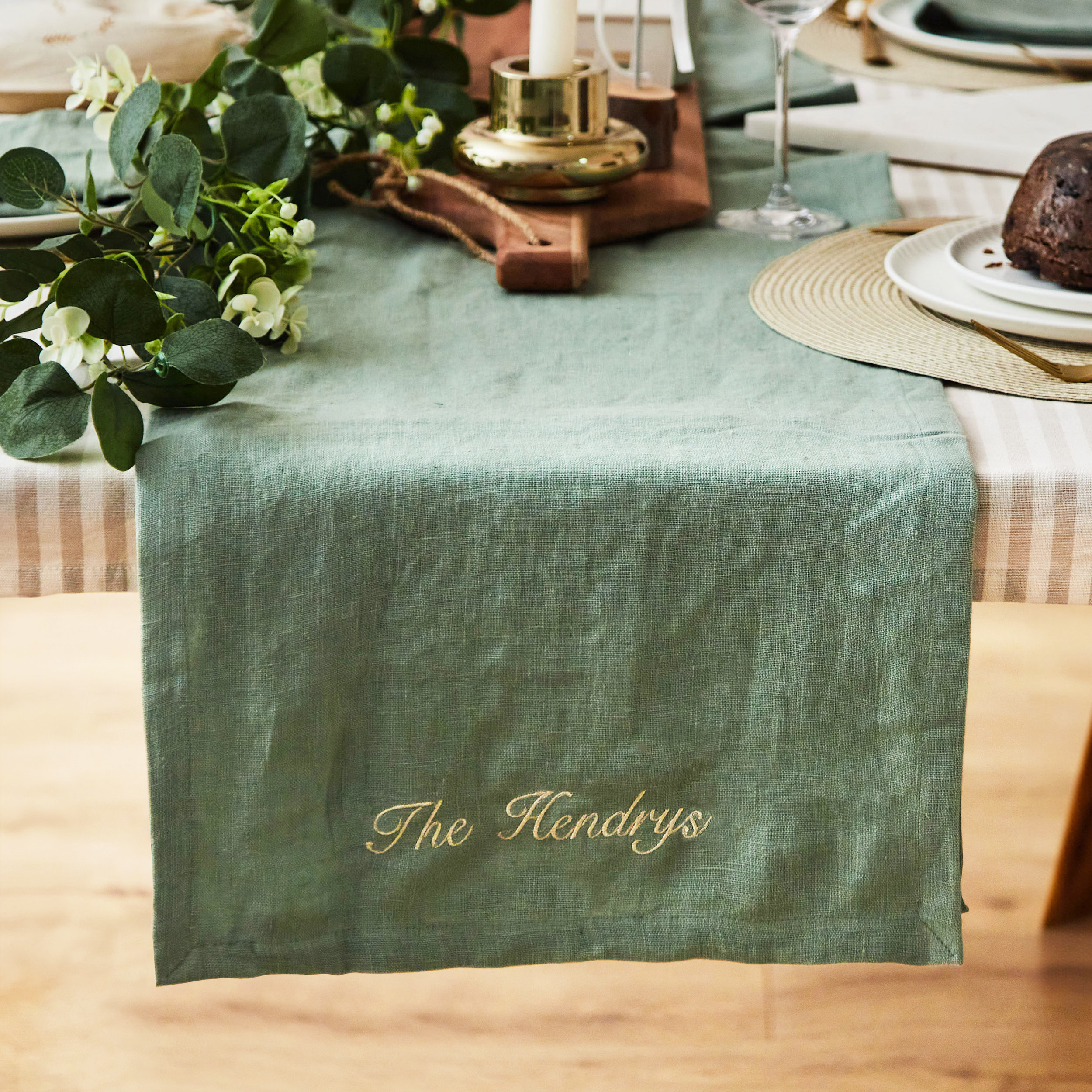 Tailor your dinner parties this Christmas with personalised tableware