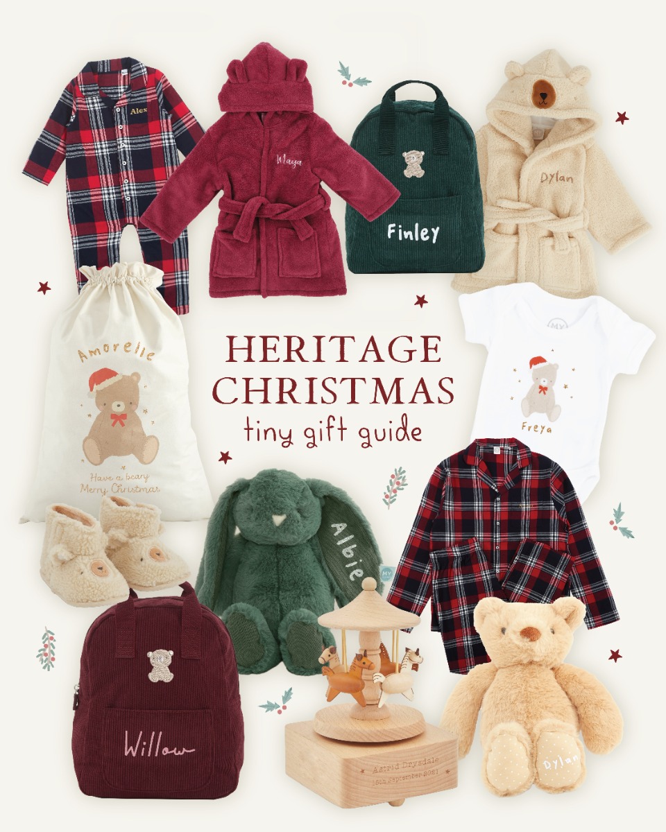 A Heritage Christmas: Traditional Outfits & GIfts for Babies & Kids 